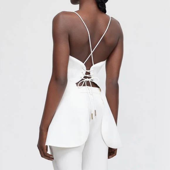 NWT Acler Allister Top - Ivory - Picture 2 of 12